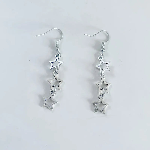 Casual Simple Style Star Alloy Wholesale Earrings Necklace