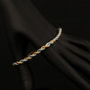 Casual Simple Style Twist Copper Plating Unisex Twisted Cable Bracele