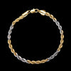 Casual Simple Style Twist Copper Plating Unisex Twisted Cable Bracele