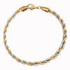 Casual Simple Style Twist Copper Plating Unisex Twisted Cable Bracele