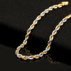 Casual Simple Style Twist Copper Plating Unisex Twisted Cable Bracele