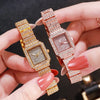 Casual Solid Color Buckle Electronic Women'S Watches