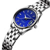 Casual Solid Color Buckle Quartz Men'S Watches