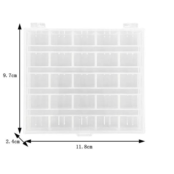 Casual Solid Color Plastic Bobbin Core Boxes