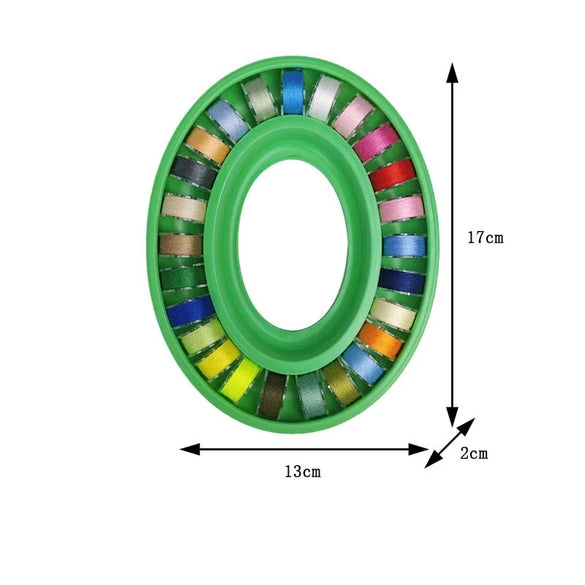 Casual Solid Color Plastic Bobbin Core Boxes