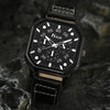 Casual Square Buckle Quartz Men'S Watches