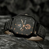 Casual Square Buckle Quartz Men'S Watches