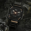 Casual Square Buckle Quartz Men'S Watches