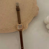 Casual Square Buckle Quartz Women'S Watches