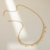 Casual Streetwear Solid Color Imitation Pearl Copper Wholesale Waist Chain