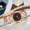 Casual Universal Quartz Watch With Alloy Case Iron Band And Round Dial