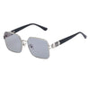 Casual Vacation Solid Color Pc Square Full Frame Women'S Sunglasses