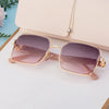 Casual Vacation Solid Color Pc Square Full Frame Women'S Sunglasses