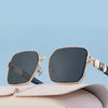 Casual Vacation Solid Color Pc Square Full Frame Women'S Sunglasses