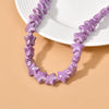 Ceramic Fivepointed Star Beads Handmade Jewelry Making Material With Baking Paint