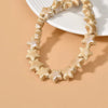 Ceramic Fivepointed Star Beads Handmade Jewelry Making Material With Baking Paint