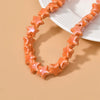 Ceramic Fivepointed Star Beads Handmade Jewelry Making Material With Baking Paint