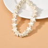 Ceramic Fivepointed Star Beads Handmade Jewelry Making Material With Baking Paint
