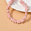 Ceramic Fivepointed Star Beads Handmade Jewelry Making Material With Baking Paint