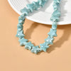 Ceramic Fivepointed Star Beads Handmade Jewelry Making Material With Baking Paint