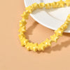 Ceramic Fivepointed Star Beads Handmade Jewelry Making Material With Baking Paint