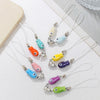 Ceramic Geometric Key Chain Mobile Phone Chain Pendant Camera Chain Handmade Ocean Style Unisex Accessories