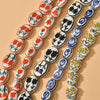 Ceramic Handpainted Little Daisy Flower Beads Jewelry Accessories For Diy Bracelet Necklace Earring