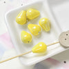 Ceramic Loose Beads Water Drop Pattern Environmentally Friendly For Diy Handmade Jewelry Bracelet Necklace Accessories