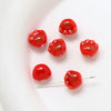 Ceramic Loose Beads With Cat Claw Halo Cartoon Animal Style For Diy Jewelry Dripping Glue Process