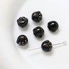 Ceramic Loose Beads With Cat Claw Halo Cartoon Animal Style For Diy Jewelry Dripping Glue Process