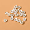 Ceramics Freshwater Shell Doublesided Goldplated Floret Butterfly Moon Star Round Dripping Glue Jewelry Accessories