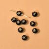 Ceramics Freshwater Shell Doublesided Goldplated Floret Butterfly Moon Star Round Dripping Glue Jewelry Accessories