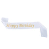 Ceremonial Belt Shoulder Strap With Green Silver Lettering And Bronzing Simple Fashion Style