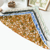 Chiffon Fabric Geometric Pattern Triangle Square Scarf Hair Wrap Hair Band Women's Accessories