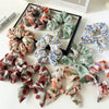 Chiffon Tiedye Handmade Hair Ring Headwear Women's Fresh High Elasticity Hair Accessories