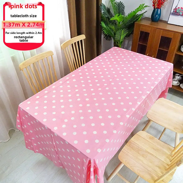 Children'S Birthday Disposable Tablecloth Rectangular Party Kindergarten Children'S Day Classroom Decoration Scene Tablecloth