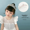 Children'S Crown Hairpin Baby Hair Comb Princess Crown Headdress Little Girl Birthday Rhinestone Crown Comb Hair Accessories