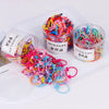Children'S Headdress Rubber Band Hair Tie Black Rubber Band Thickened Hair Rope