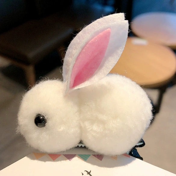 Children's Cloth Hair Accessories With Cute Rabbit And Animal Zodiac Pattern