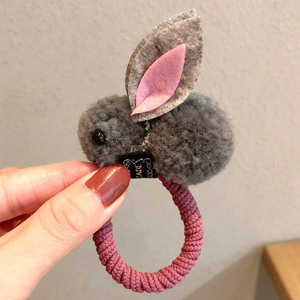 Children's Cloth Hair Accessories With Cute Rabbit And Animal Zodiac Pattern