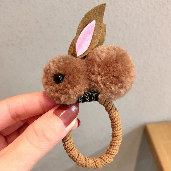 Children's Cloth Hair Accessories With Cute Rabbit And Animal Zodiac Pattern