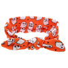 Children's Cloth Handmade Headband Hair Accessories With Witch Skull Polka Dot And Cartoon Characters For Holiday Dress Up