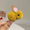 Children's Cloth Rabbit Duckbill Clip Handmade Cartoon Hairpin