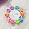 Children's Cute Mini Flower Crown Grip Hair Clip Colorful Cartoon Plastic Resin Hairpin For Baby Bangs And Broken Hair