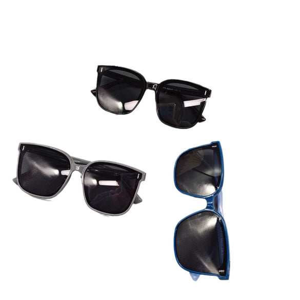 Children's Fashion Polarized Translucent Soft Rubber Box Shaped Sunglasses