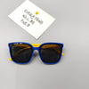 Children's Fashion Polarized Translucent Soft Rubber Box Shaped Sunglasses