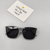 Children's Fashion Polarized Translucent Soft Rubber Box Shaped Sunglasses