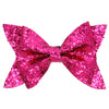 Children's Four Seasons Sequin Cloth Handmade Flower Solid Color Hairpin Big Bow Side Clip Headdress