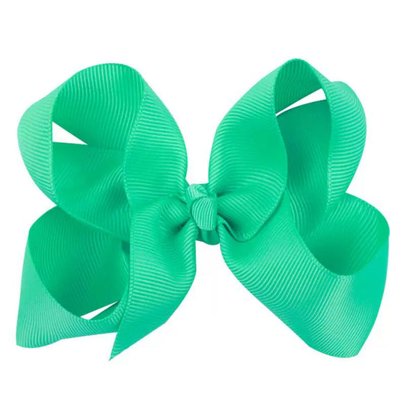 Children's Handmade Cloth Bow Flower Hair Clip Duckbill Hairpin Colorful Headwear