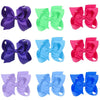 Children's Handmade Cloth Bow Flower Hair Clip Duckbill Hairpin Colorful Headwear